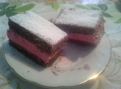 Puncsos kinder szelet