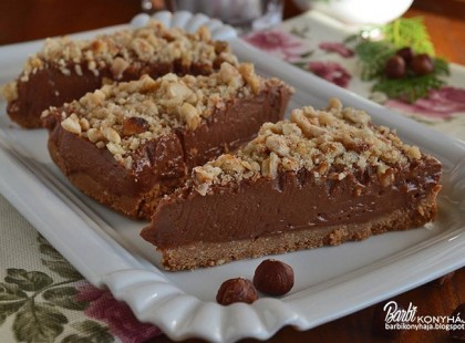 Nutellás sajttorta SÜTÉS NÉLKÜL! Ne tessék megijedni, aki nem szereti a nutellát az sem fog csalódni!