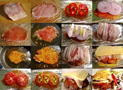 Sertésborda gazdagon