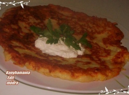 Tócsni kefirrel, csak úgy könnyedén módra