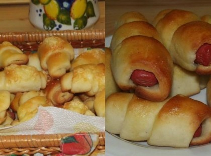 Sajtos kifli, virslis kifli