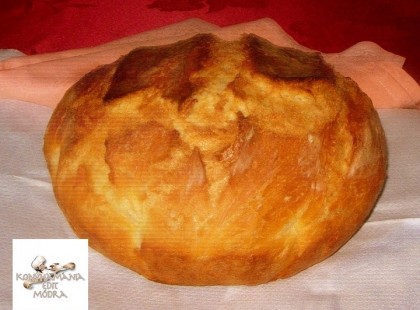 Hűtőben kelt házi kenyér