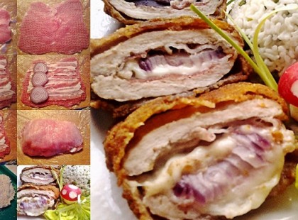 Parasztos cordon bleu