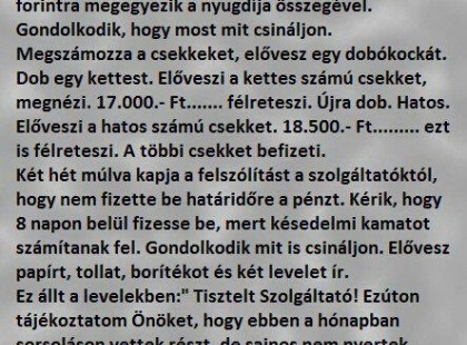 Nyugdíjas hölgy megkapja a nyugdíját