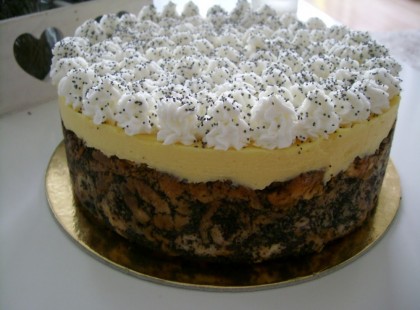 Mákosguba torta - madártejkrémmel <3 Itt a recept: