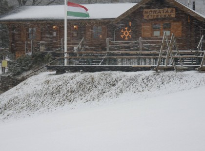 Megérkezett az első hó!