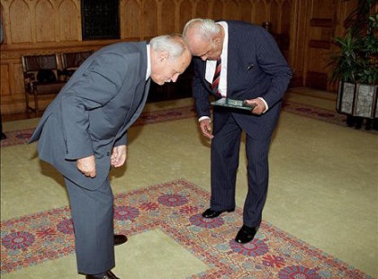 Így poénkodott Göncz Árpáddal Hofi Géza - videóval