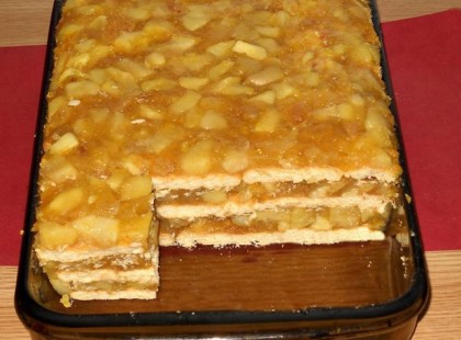 Almás fahéja csábítás – sütés nélkül! Finom és nagyon dekoratív!