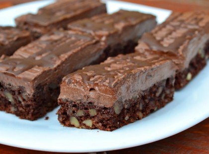 Csokoládé-királynő szelet – alig van benne liszt! Csupa csupa csoki, fenséges!