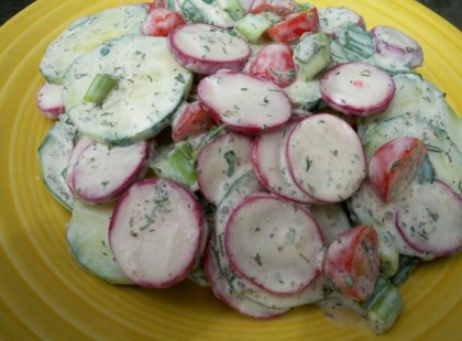 Tejszínes retek-saláta – sokféle jótékony hatással lehet szervezetünkre!