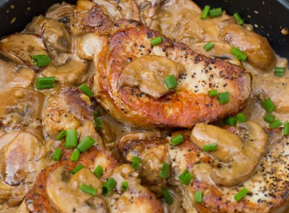 Fenséges tejszínes gombás sült! Ilyen a tökéletes főétel!