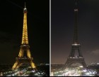 Párizsi vérengzés halottainak tisztelettel adózva idén immár másodszor: lekapcsolták az Eiffel-torony világítását
