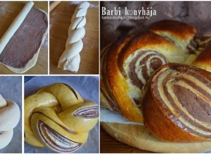 CSÍKOS KALÁCSKOSZORÚ - kakaóval, tejjel, teával pompás reggeli!