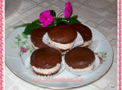 Rigó Jancsi muffin formában