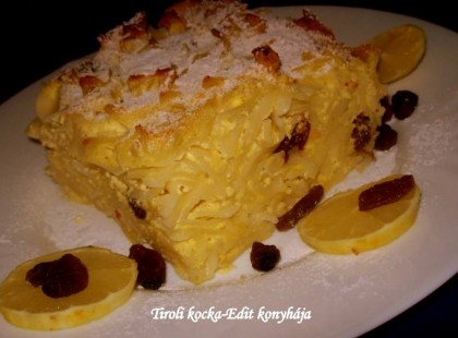 Egyszerű,gyors és finom! Tiroli kocka