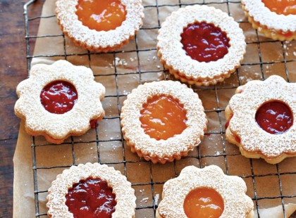 Narancsos linzer – Klasszikus aprósütemény