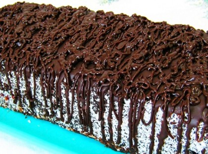 Csokoládés kókuszos keksztorta – Csokifüggőknek kötelező! - és még sütni sem kell!