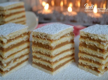 Hatlapos - Karamellás szelet