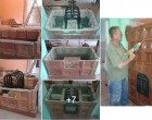 Magyar zsenialitás!Központi fűtésre köthető kályha