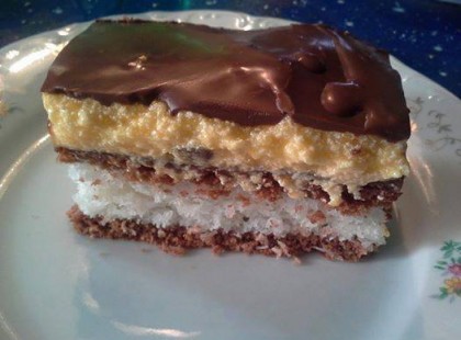 Bounty szelet tökéletesen ünnepi módra :)