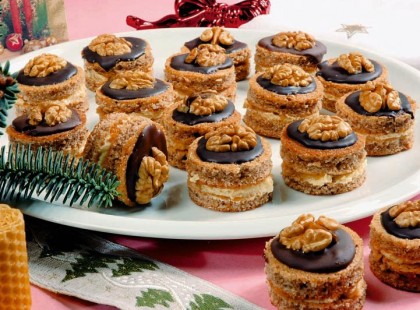 Karamellkrémes fantáziaszelet – valódi karácsonyi csoda!