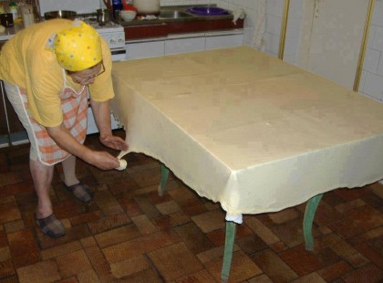 Igazi rétes tészta készítése