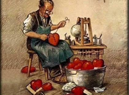 Élt egy szabómester, szíveket foltozott.