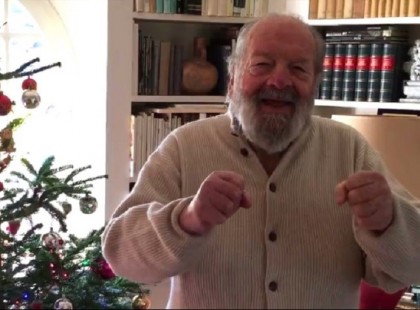 Mosolygós Bud Spencerrel a mi karácsonyunk is vidámabb – videó!