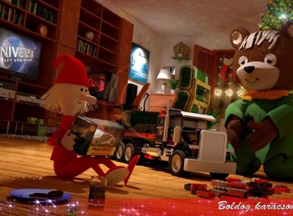 Csak futunk, csak sietünk, ajándékkal teli kezünk, de ki tudja, mi van belül ? Van-e ott csend, van-e ott béke - amiből a legtöbb kéne ahhoz, hogy szent legyen a karácsonyunk. Sütünk, főzünk, hullafáradásig, de nem vesszük észre, hogy a másik csak arra vágyik, ülj mellé, hallgasd nyílt szívvel, és csendesen simogasd. Állj meg hát végre és vedd észre, amit semminek érzel, több talán, mint a legszebb ajándék, vagy csillogó dísz a fán.