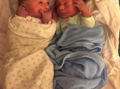 Újévi csoda: Ikrek let­tek, de nem egy évben szü­let­tek