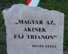 Nyomj egy lájkot, ha Te is úgy érzed, amit a képen látsz! Sajnos ennek az utóhatása megvan és meg is lesz! Valóban nem igazi magyar az, akiben nem kelt érzéseket ez a felirat. Lehet mindenféle érzés, de inkább a düh, fájdalom és igazságtalanság érzésének keverékéből tevődik össze az a szomorkás szívszorítás, ami átjár, ha meglátjuk ez a feliratot! Belőled mit vált ki?