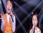 Azt hitték a kisfiú jó énekes, de aztán a húga elkezdett énekelni és a közönség ledermedt! (videó)