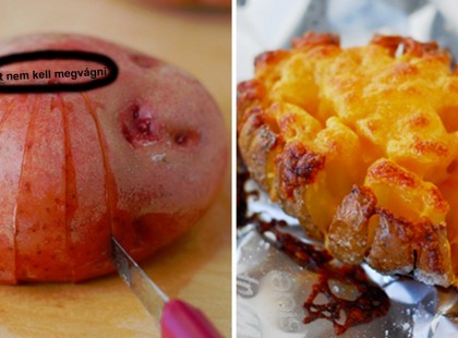 Így készítsd ezután a burgonyát, hogy a férjed is szívesen fogyassza! fotókkal ,lépésről - lépésre