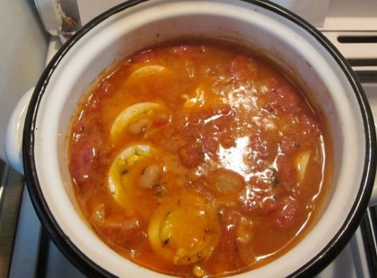 Tojáspörkölt – nagyon guszta, jó kis vacsorakaja! :)