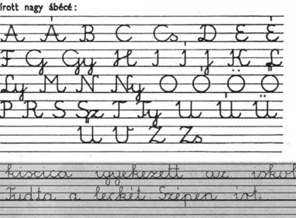 Nyomj egy lájkot, ha Te is ilyen szép gyöngybetűkkel tanultál írni! Én is! Én is! Én is! Bár mára már annyit kellett írni az iskolákban, munkahelyeken, hogy a szépírásom szépen ellustult valami szinte csak általam olvasható krix - krax féle akármivé... Szerettem így tanulni írni és olvasni is. Ez még az az idő volt, amikor a c betű az cé betű volt és nem valami tök értelmetlen cö betű, mert sajnos most így tanulják a gyerkőcök. Akkor mikor mi tanulunk írni nem volt számítógép sem és ezáltal nem volt helyesírás ellenőrző program sem, hogy még gondolkodni se kelljen, hogy most éppen helyesen írtunk le valamit. Ma a számítógépek korában helyesen írni is elfelejtünk lassan...