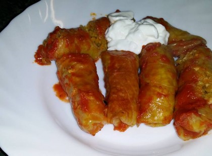 Kukoricadarás töltött káposzta Recept képpel