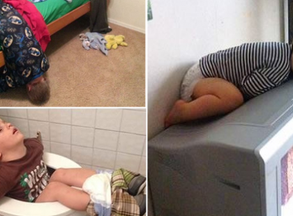 20 kép ami megmutatja, hogy a gyerekek bárhol el tudnak aludni. Bárhol. :D :D