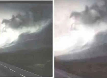 Na ezt az égijelenséget az időjósok sem tudják kimagyarázni!!!