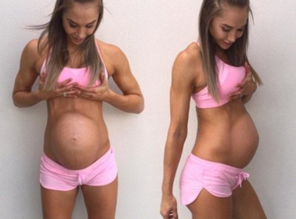 MEGSZÜLETETT A BABÁJA A SOKAT BÁNTOTT FITNESZMODELLNEK! NÉZD MEG, VÉGÜL MEKKORA LETT!