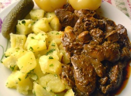 Ki szereti a Pirított csirkemájat???