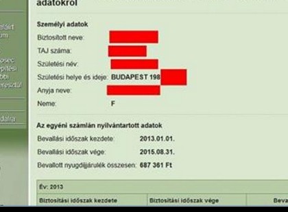Önnek is van állami nyugdíjszámlája – nézzen rá, mert a nyugdíja függ tőle!