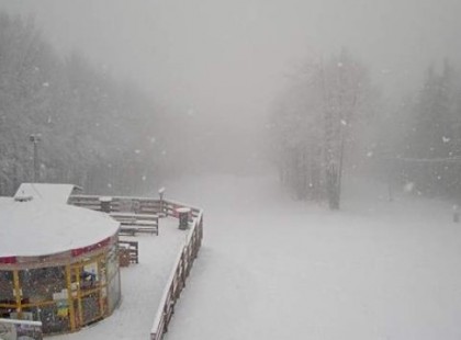 Friss! Havazik a mátrában!