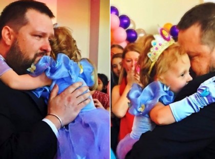 Ennek a kislánynak a családja szervezett egy fantasztikus partit az ő utolsó születésnapjára