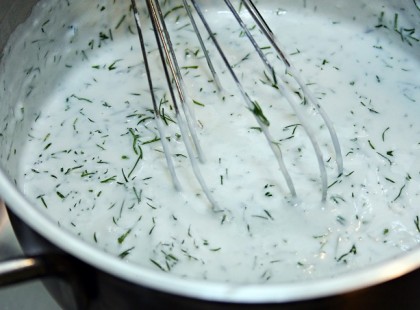 Krémes kapormártás, fejedelmi recept, nem lehet betelni vele!