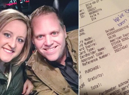 Miután ez a pár szörnyű kiszolgálást kapott az étteremben, írtak néhány sort a számlára. De a pincér soha nem számított erre a meglepetésre!