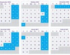 FIGYELEM! Itt vannak a 2016-2017-es tanév legfontosabb dátumai >>> őszi szünet, téli szünet, tavaszi szünet, nyári szünet, pirosbetűs ünnepek!