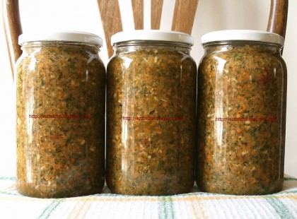 Ételízesítő házilag - házi vegeta tartósítószer nélkül