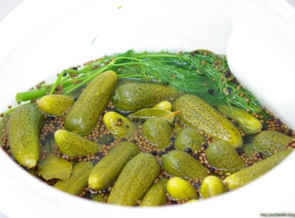 Csemege uborka télire eltéve – hordós csemege uborka