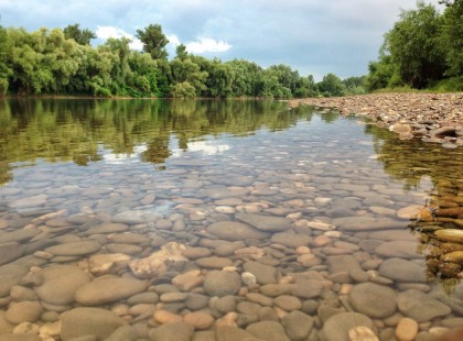 A Tisza így néz ki Tiszabecsnél, hihetetlen de igaz