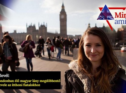 Kedves hazaiak! A nevem T. Sipos Barbara, 25 éves lány vagyok, Londonban élek, immáron két éve. Azért írok most nektek, hogy feltegyek egy kérdést, amit én is feltettem magamnak, mielőtt elhatároztam, hogy nem folytatom tovább magyarországi pályafutásomat.